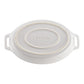 Staub Stoneware 2-pc Oval Baking Dish Set - White