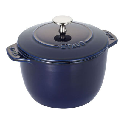 Staub Cast Iron 1.5-qt Petite French Oven - Dark Blue