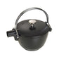 Staub Cast Iron 1-qt Round Tea Kettle - Black