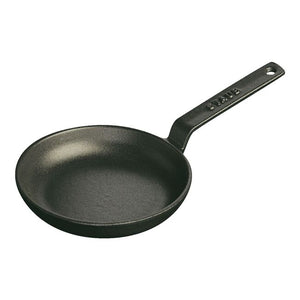 Staub Cast Iron 4.75-inch Mini Frying Pan - Black
