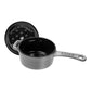 Staub Cast Iron 0.25-qt Mini Saucepan - Graphite Grey