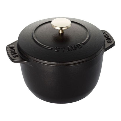Staub Cast Iron 0.75-qt Petite French Oven - Black