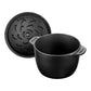Staub Cast Iron 1.5-qt Petite French Oven - Black