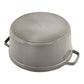 Staub Cast Iron 9-qt Round Dutch Oven - Graphite Grey