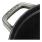 Staub Cast Iron 9-qt Round Dutch Oven - Graphite Grey