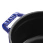Staub Cast Iron 0.25-qt Mini Round Dutch Oven - Dark Blue