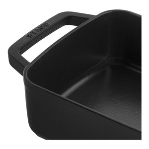 Staub Cast Iron 12-inch X 8-inch Roasting Pan - Black