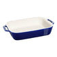 Staub Ceramic 3 Piece Baking Dish Set in Dark Blue