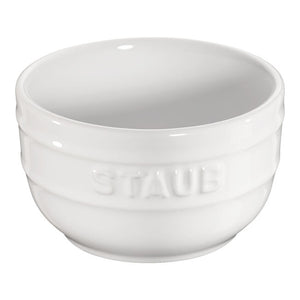 Staub Stoneware 2-pc Prep Bowl Set (8oz) - White