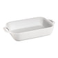 Staub Stoneware 2-pc Rectangular Baking Dish Set - White