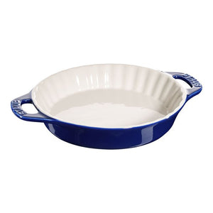 Staub Stoneware 9-inch Pie Dish - Dark Blue