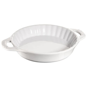 Staub Stoneware 9-inch Pie Dish - White