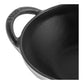 Staub Cast Iron 0.5-qt Baby Wok - Graphite Grey