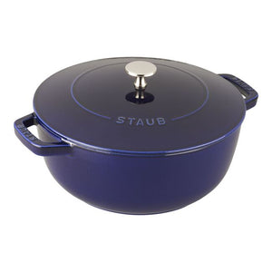 Staub Cast Iron 3.75-qt Essential French Oven - Dark Blue