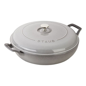 Staub Cast Iron 3.5-qt Braiser - Graphite Grey