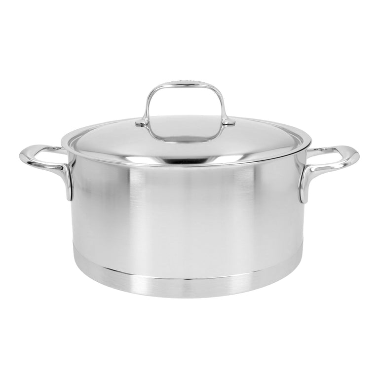 Demeyere 5.5 Qt. Stainless Steel Dutch Oven, Atlantis Series