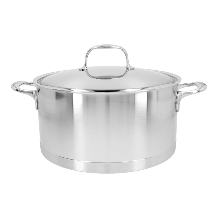 Demeyere 8.9 Qt. Stainless Steel Dutch Oven, Atlantis Series