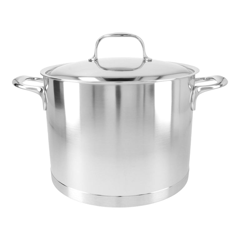 Demeyere 8.5 Qt. Stainless Steel Stock Pot, Atlantis Series