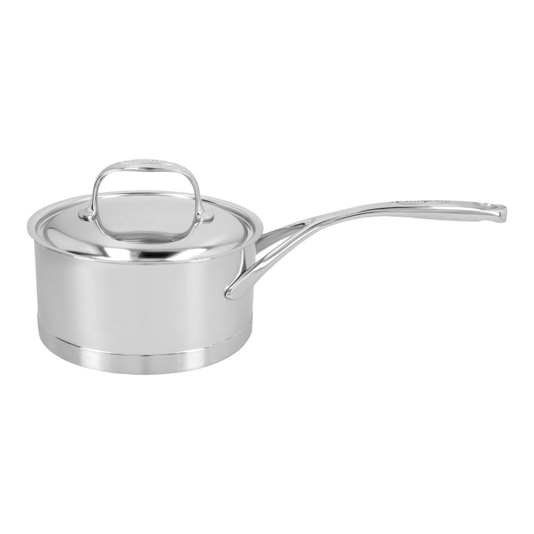 Demeyere 1.6 Qt. Stainless Steel Sauce Pan, Atlantis Series