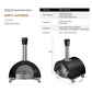 Empava Outdoor Wood Fired Pizza Oven in Stainless Steel, EMPV-40PG902