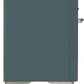ILVE Majestic II 60" Dual Fuel Propane Gas Range in Blue Grey with Chrome Trim, UM15FDNS3BGCLP
