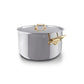 Mauviel 1830 M'COOK B 5-Ply 9-Piece Cookware Set With Brass Handles