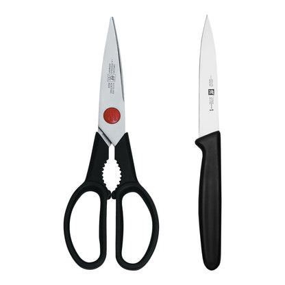 ZWILLING TWIN L 2pc Kitchen Scissors and Pairing Knife Set