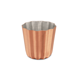 Mauviel 1830 M'PASSION Copper 4-Piece Copper Tinned Canele Mold Set