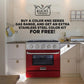 Kucht Professional 30 in. 4.2 cu ft. Propane Gas Range with Silver Knobs, KNG301/LP-S