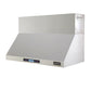 Kucht Professional 48" Wall Mount Range Hood 1,200 CFM in Stainless Steel, KRH4821A