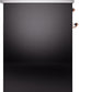 ILVE Nostalgie II 30" Dual Fuel Natural Gas Range in Black with Copper Trim, UP30NMPBKP