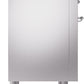 ILVE Nostalgie II 36" Dual Fuel Natural Gas Range in Stainless Steel with Chrome Trim, UP36FNMPSSC