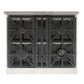Kucht Professional 30" 4.2 cu. ft. Natural Gas Range in Olive Green with Silver Accents, KFX300-G
