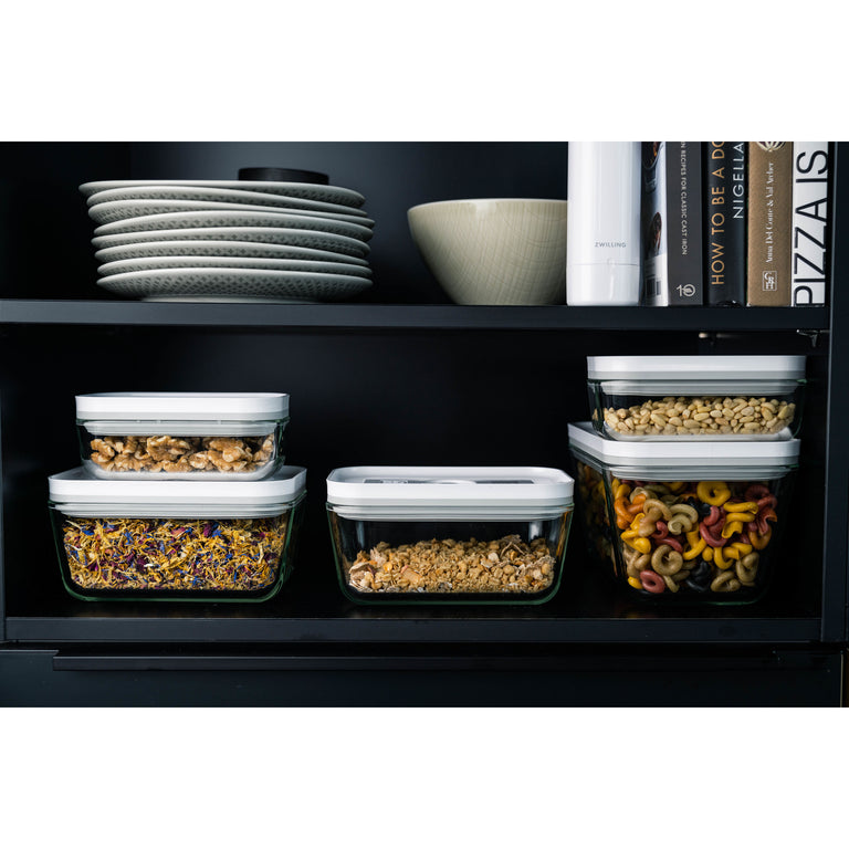 ZWILLING 3pc Glass Vacuum Container Set, Fresh & Save Series