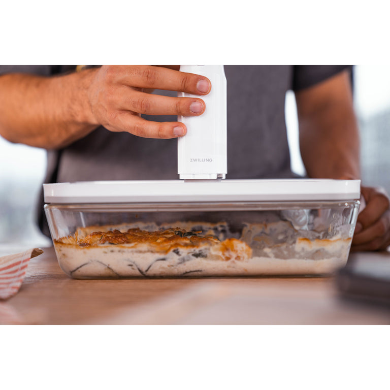 ZWILLING Rectangular Glass Vacuum Gratin Dish, Fresh & Save Series