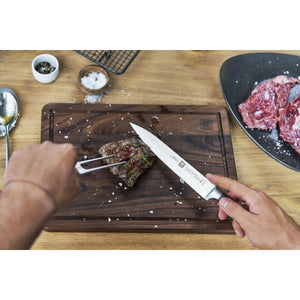 ZWILLING 2pc Carving Knife and Fork Set, Four Star Series