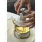 ZWILLING 27oz Glass Teapot with Stainless Steel Stand, Sorrento Double Wall Glassware Series