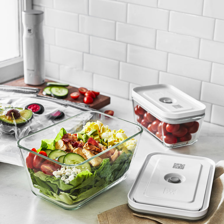 ZWILLING Large Glass Vacuum Container, Fresh & Save Series