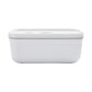 ZWILLING Large Plastic Vacuum Lunch Container in White, Fresh & Save Series