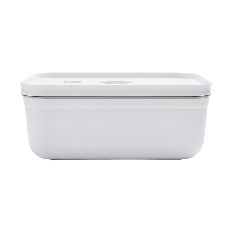 ZWILLING Large Plastic Vacuum Lunch Container in White, Fresh & Save Series