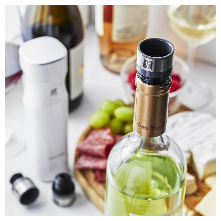 ZWILLING 3pc Vacuum Wine Sealer, Fresh & Save Series