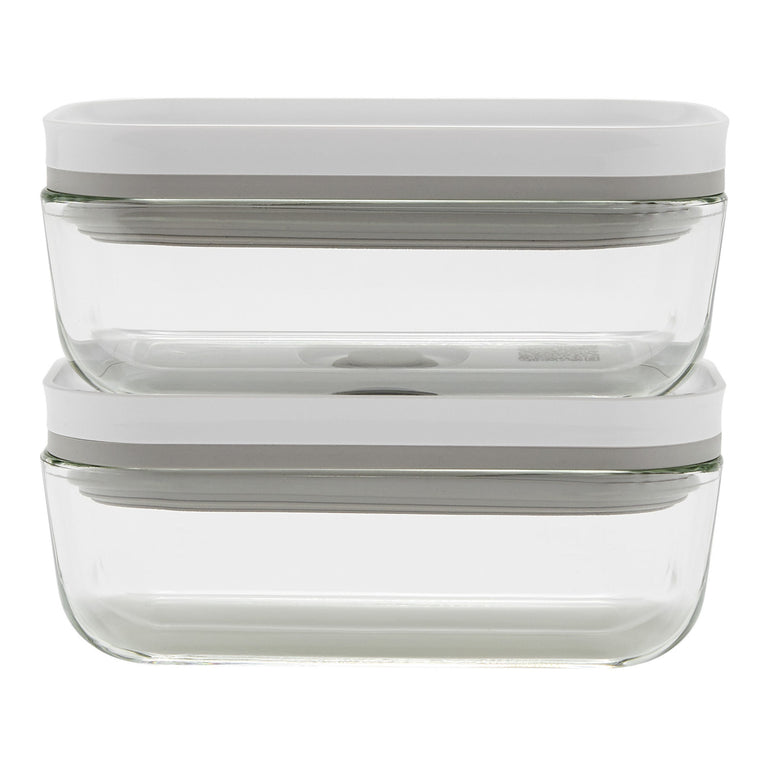 ZWILLING 2pc Small Glass Vacuum Container Set, Fresh & Save Series