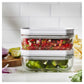 ZWILLING 2pc Small Glass Vacuum Container Set, Fresh & Save Series