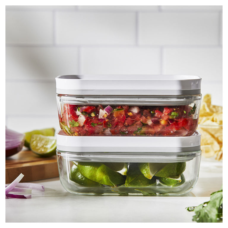 ZWILLING 2pc Small Glass Vacuum Container Set, Fresh & Save Series