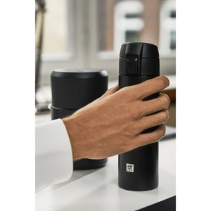ZWILLING Thermo 15oz Travel Bottle (450ml) - Matte Black
