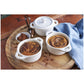 Staub Stoneware 3-pc Mini Round Cocotte Set - White