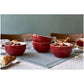 Staub Stoneware 2-pc Large Universal Bowl Set (6.5-inch/1.25-qt) - Cherry
