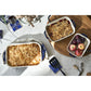 Staub 3pc Rectangular Baking Dish Set in Dark Blue, Ceramic Series