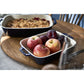 Staub 2pc Rectangular Baking Dish Set in Dark Blue, Ceramic Series