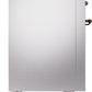 ILVE Nostalgie II 48" Dual Fuel Propane Gas Range in Stainless Steel with Bronze Trim, UP48FNMPSSBLP